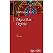 Klgsal Usun Eletirisi dea Yaynlar