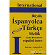 International Byk spanyolca Trke Szlk nklap Kitabevi