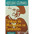 Trkiyede Mezhepler ve Tarikatler nklap Kitabevi
