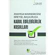Anayasa Mahkemesine Bireysel Bavuruda Kabul Edilebilirlik Koullar Adalet Yaynevi