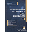 5237 Sayl Yasa Kapsamnda Ceza Hukuku zel Hkmleri 1 Adalet Yaynevi