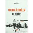 Halkla likiler Dersleri Adalet Yaynevi