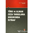 Trk ve Alman Ceza Yarglama Hukukunda stinaf Adalet Yaynevi