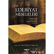 Edebiyat Meseleleri Aka Kitabevi
