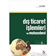 D Ticaret lemler ve Muhasebesi Sekin Yaynevi