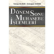 Dönem Sonu Muhasebe İşlemleri Murathan Yayınevi