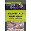 Makro htiyati Politikalar Ekin Yaynlar