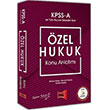2018 KPSS A Grubu zel Hukuk Konu Anlatm Yarg Yaynlar