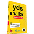 YDS Analizi Cmlelerle Bala ve Fiil Yarg Yaynlar
