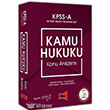 2018 KPSS A Grubu Kamu Hukuku Konu Anlatm Yarg Yaynlar