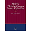 Modern Trk Edebiyatnn Fransz Kaynaklar letiim Yaynlar