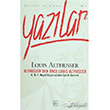 Althusser`den nce Louis Althusser Felsefi ve Siyasi Yazlar Cilt 2 thaki Yaynlar