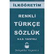 lkretim Renkli Trke Szlk enyldz Yaynevi