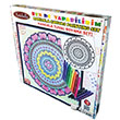 KM-03 Tuval Mandala Boyama Seti 32*32 Cm Artebella