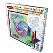 KM-12 Tuval Mandala Boyama Seti 32*32 Cm Artebella