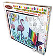 KM-06 Tuval Mandala Boyama Seti 32*32 Cm Artebella