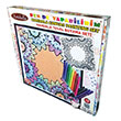 KM-05 Tuval Mandala Boyama Seti 32*32 Cm Artebella