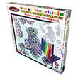 KM-07 Tuval Mandala Boyama Seti 32*32 Cm Artebella