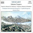 Mozart Solemn Vespers Wolfgang Amadeus Mozart