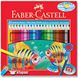 Aquarell Boya Kalemi 24 Renk Karton Kutu 5171110624 Faber Castell
