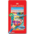 Aquarell Boya Kalemi 12 Renk Metal Kutu 5170115929 Faber Castell