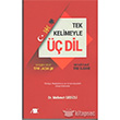 Tek Kelimeyle  Dil Akademik Kitaplar