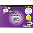 Ticaret Hukuku 2 Ders Notlar Sava Yaynevi