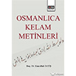 Osmanlca Kelam Metinleri Eitim Yaynevi