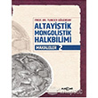Altayistik Mongolistik Halkbilimi Makaleler 2 Aka Kitabevi