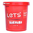 Tek Renk Oyun Hamuru L8340-2 Krmz Let`s