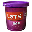 Tek Renk Oyun Hamuru L8340-9 Mor Let`s