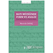 Bat Mziinde Form ve Analiz Mzik Eitimi Yaynlar