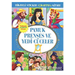 Hikayeli Sticker kartma Kitab Pamuk Prenses ve Yedi Cceler ocuk Gezegeni