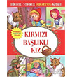 Hikayeli Sticker kartma Kitab Krmz Balkl Kz ocuk Gezegeni