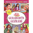 Hikayeli Sticker kartma Kitab Gulliver in Gezileri ocuk Gezegeni