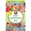 Hikayeli Sticker kartma Kitab Altn Yumurtlayan Kaz ocuk Gezegeni