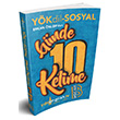 2021 YKDL Sosyal Gnde 10 Kelime Cep Kitab Benim Hocam Yaynlar