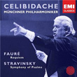Faure Stravinsky Requiem Symphony Of Psalms Igor Stravinsky