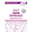 YKS TYT 1.Oturum Biyoloji Denemeleri Karekk Yaynlar