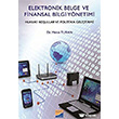 Elektronik Belge ve Finansal Bilgi Yonetimi Siyasal Kitabevi
