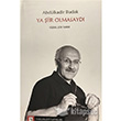 Ya iir Olmasayd Yazl Kat Yaynlar