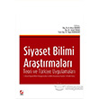Siyaset Bilimi Araştırmaları Seçkin Yayınevi