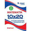 5.Snf 1. Dnem Matematik 10x20 Kazanm Pekitirme Denemeleri Seti Blok Test Yaynlar