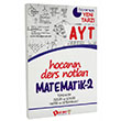 AYT Hocann Ders Notlar Matematik 2 Konu Anlatm Dahi Adam Yaynlar