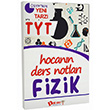 TYT Hocann Ders Notlar Fizik Konu Anlatm Dahi Adam Yaynlar