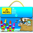 antal 18 Renk Pastel Boya Adel