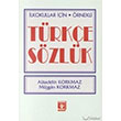 lkokullar in rnekli Trke Szlk Trkiye Diyanet Vakf Yaynlar