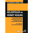 Belediyeler ve Hizmet Kusuru Aristo Hukuk Yaynevi
