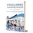 Uygulamal Davran Analizi Eiten Kitap
