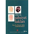 slamda ahsiyet Haklar Trkiye Diyanet Vakf Yaynlar